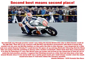 Second best means second place