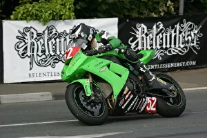 Images Dated 9th June 2009: Sergio Romero (Kawasaki) 2009 Superstock TT