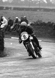 Images Dated 2nd January 2019: Bill Siddles (Norton) 1961 Junior Manx Grand Prix