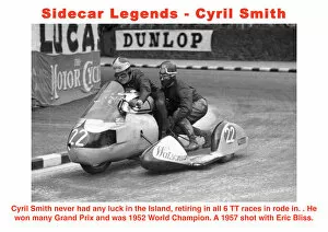 Images Dated 27th October 2019: Sidecar Legends - Cyril Smith