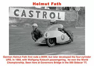 Images Dated 9th November 2019: Sidecar Legends - Hemut Fath