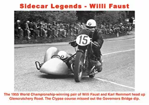 Images Dated 27th October 2019: Sidecar Legends - Willi Faust