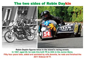 1957 Junior Manx Grand Prix Collection: The two sides of Robin Daykin