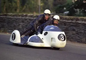 Siegfried Scahuzau & Wolfgang Kalauch (BMW) 1971 500 Sidecar TT