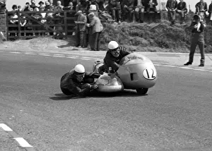 Siegfried Schauzu & Horst Schneider (BMW) 1967 Sidecar TT