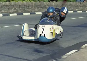 Siegfried Schauzu & Wolfgang Kalauch (BMW) 1973 750 Sidecar TT