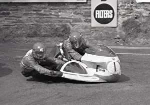 Siegfried Schauzu & Wolfgang Kalauch (BMW) 1975 1000 Sidecar TT