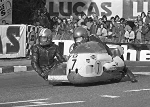 Images Dated 16th June 2022: Siegfried Schauzu & Wolfgang Kalauch (BMW) 1973 750 Sidecar TT