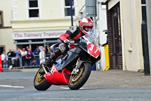 Simon Matthews (Aprilia) 2015 Newcomers Manx Grand Prix