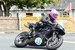 Simon Perkin (Triumph) 2013 Junior Manx Grand Prix
