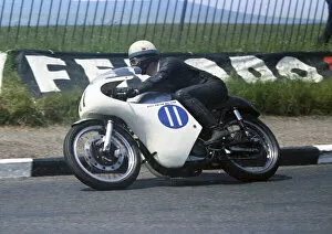 Images Dated 7th July 2021: Bill Smith (AJS) 1967 Junior TT
