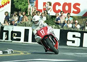 Suzuki Prints: Bill Smith (Bimota Suzuki) at Quarter Bridge; 1978 Production TT
