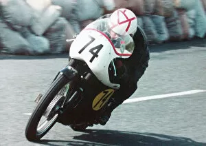 Images Dated 23rd February 2020: Bill Snelling (Velocette) 1978 Jurby Road