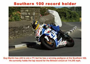 Images Dated 10th November 2019: Southern 100 record holder