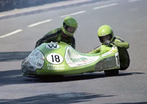 1980 Southern 100 Collection: Srephen Noble & Mervyn Noble (Kawasaki) 1980 Southern 100