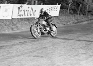 Images Dated 30th July 2016: Stan Cooper (Douglas) 1951 Junior Clubman TT
