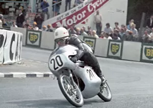 Images Dated 10th January 2021: Stan Lawley (Honda) 1967 50cc TT