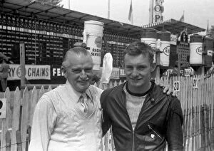 Images Dated 4th August 2016: Stan & Mike Hailwood 1958 TT