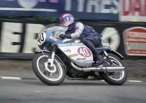 Images Dated 24th July 2020: Stan Woods (Crooks Suzuki) 1973 Production TT