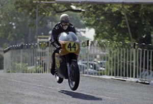 Images Dated 29th September 2022: Stan Woods (Norton) on Ballaugh Bridge 1970 Senior TT