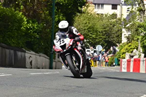 Images Dated 31st October 2020: Stefano Bonetti (Kawasaki) 2015 Superbike TT