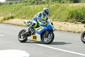 Images Dated 17th July 2010: Stephen Beattie (Triumph) 2010 Jurby Road
