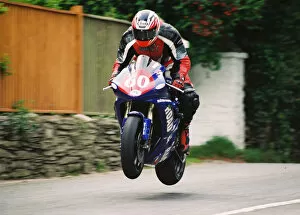 Images Dated 11th August 2018: Stephen Oates (Yamaha) 2004 Production 1000 TT