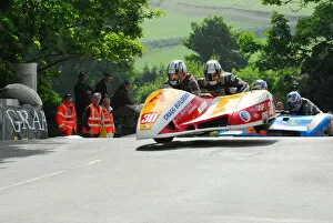Stephen Ramsden & Johnathan McWhir (Jacobs Yamaha) 2012 Sidecar TT