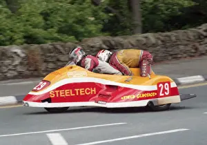 Stephen Ramsden & Philip Roberts (Jacobs Yamaha) 1996 Sidecar TT