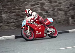 Images Dated 22nd April 2022: Stephen Smith (Yamaha) 1990 Junior Manx Grand Prix