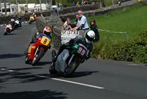 Stephen Walls (Suzuki) and Allan Brew (Seeley G50) 2010 Pre TT Classic