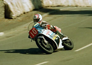 Images Dated 15th May 2021: Steve Allen (Suzuki) 1987 Newcomers Manx Grand Prix