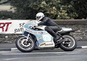 Images Dated 22nd June 2021: Steve Bradley (Suzuki) 1978 Junior Manx Grand Prix