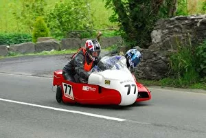Images Dated 30th May 2015: Steve Brooks & Jan Tyrell (Moly Imp) 2015 Pre TT Classic