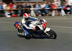 Steve Bushell (Tamaha) 1987 Newcomers Manx Grand Prix