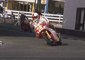 Images Dated 18th July 2021: Steve Carthy (Suzuki) 1983 Newcomers Manx Grand Prix