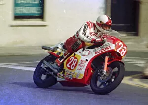 Images Dated 18th July 2021: Steve Carthy (Suzuki) 1983 Newcomers Manx Grand Prix