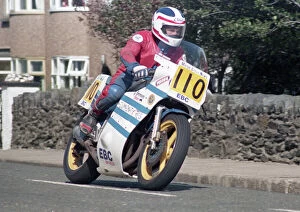 Steve Crawford (Suzuki) 1987 Senior Manx Grand Prix