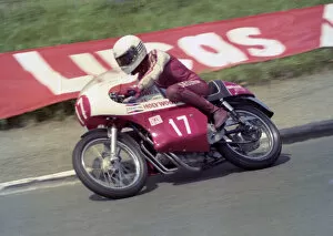 Images Dated 19th May 2020: Steve Cull (Honda) 1976 Production TT