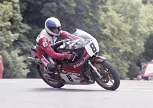 Images Dated 7th April 2022: Steve Cull (Suzuki) 1982 Classic TT