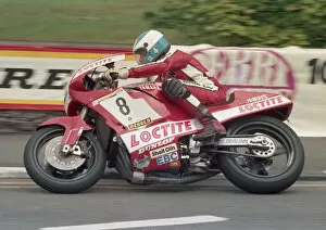 Steve Cull (Yamaha) 1986 Formula One TT