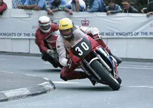 Images Dated 12th June 2021: Steve Gabbott (Yamaha) 1992 Supersport 400 TT