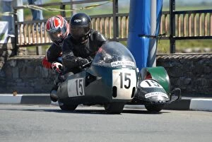 Images Dated 31st May 2009: Steve Harpham & Mark Watchorn (BSA Windle) 2009 Pre TT Classic