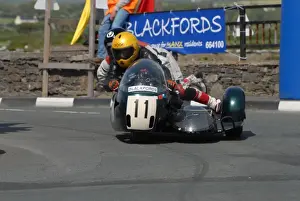 Steve Harpham & Wattie Brown (BSA Windle) 2007 Pre TT Classic