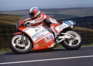 Images Dated 25th December 2021: Steve Hazlett (EMC) 1989 Junior TT