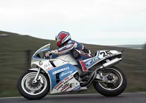 Images Dated 20th August 2021: Steve Hazlett (Honda) 1990 Senior TT