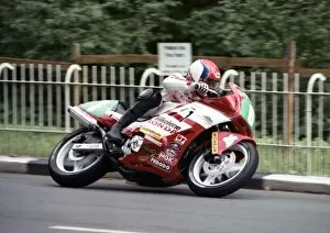 Images Dated 7th July 2011: Steve Hislop: 1989 Supersport 600 TT
