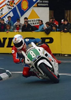 Images Dated 18th May 2018: Steve Hislop (Honda) 1988 Production C TT