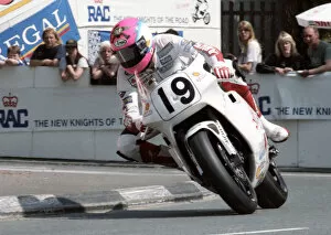 Images Dated 14th February 2021: Steve Hislop (NRS Norton) 1992 Formua One TT