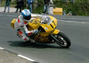 Images Dated 7th September 2019: Steve Ives (Yamaha) 1991 Supersport 600 TT